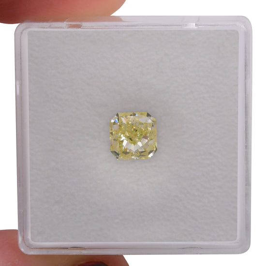 1.25 Carat W-X Radiant Diamond VS2 GIA