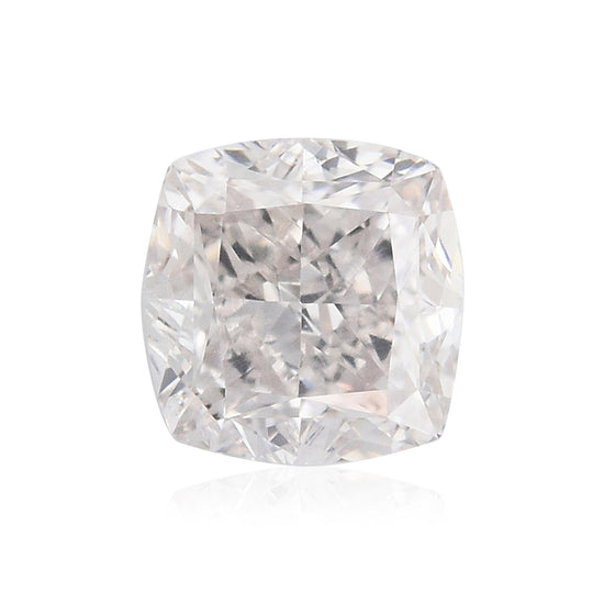 0.32 Karat Fancy Pinkish Brown Cushion Diamant VS1 GIA