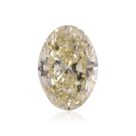 2.51 Carat W-X Oval Diamond SI2 GIA