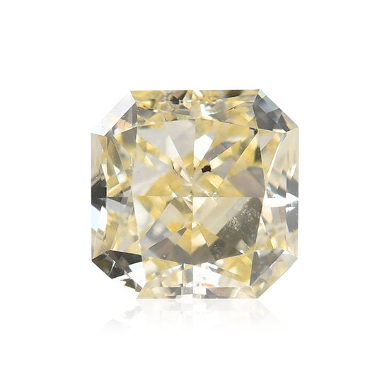 0.60 Carat Fancy Yellow Asscher Diamond (SI2)