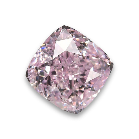 0,42 Karat Fancy Purple Pink Cushion Diamant VVS2 GIA