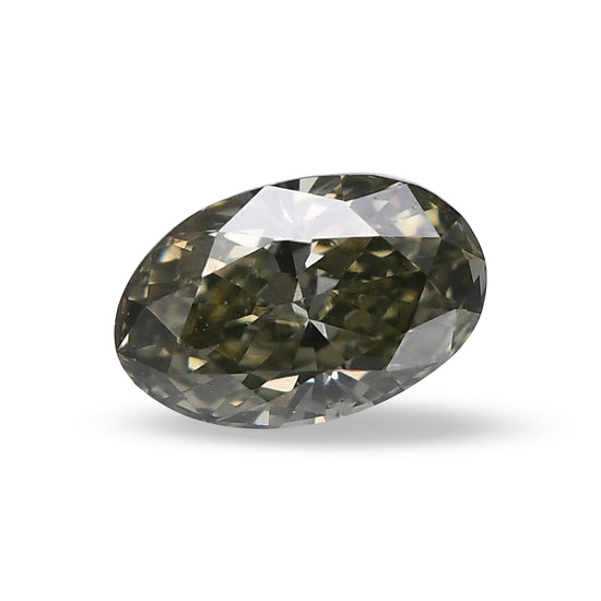 0.16 Carat Chameleon Oval Diamond  GIA