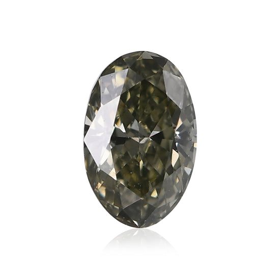 0,16 Karat Chamäleon-Oval-Diamant GIA