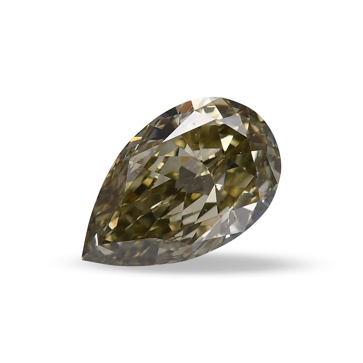 0.20 Carat Chameleon Pear Diamond VVS2 GIA