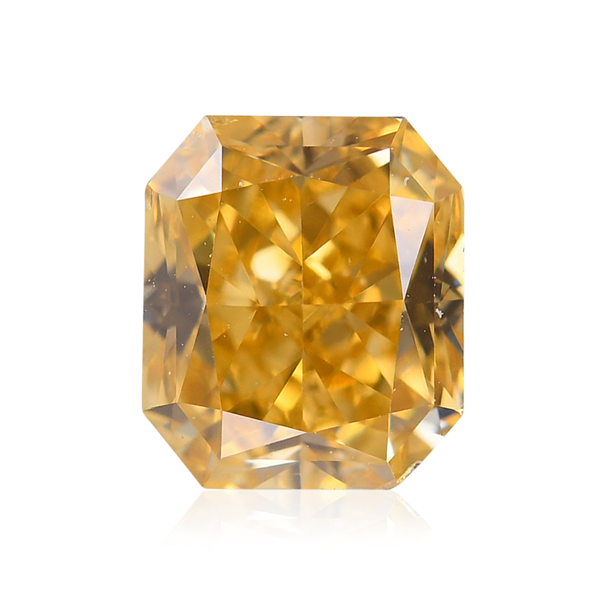 FANCY INTENSE ORANGY YELLOW0.111&0.115ct FANCY INTENSE ORANGY YELLOW0.111&0.115ct