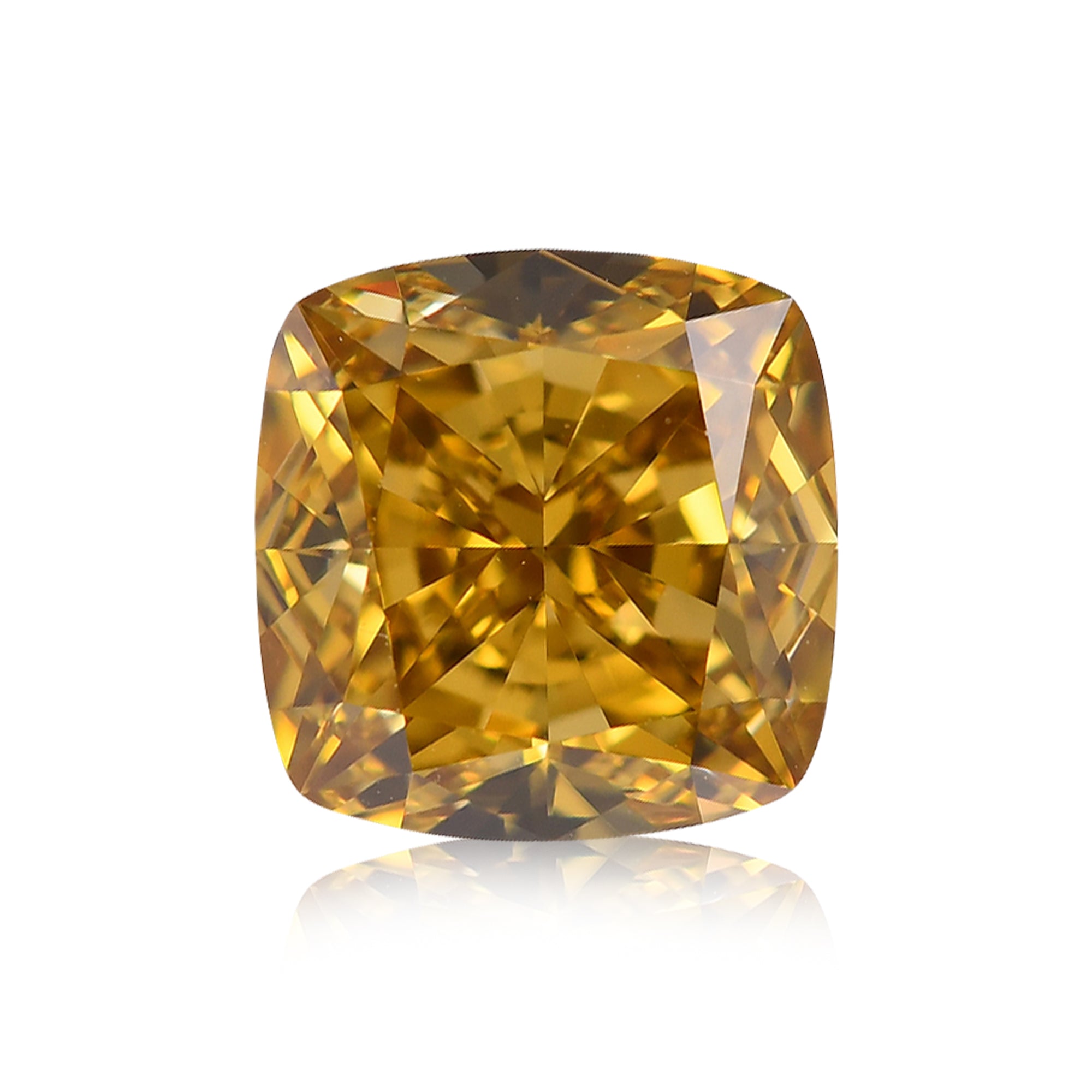 0.211 ct Fancy Brownish Yellow SI2 CGL 天然 イエロー ダイヤモンド 