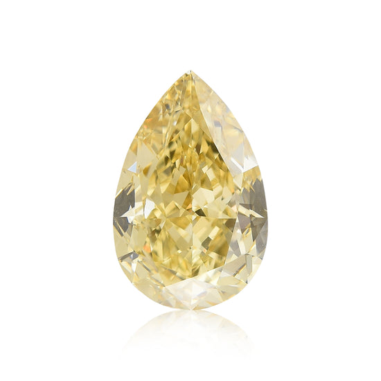 1,54 Karat Fancy Bräunlich-Gelber Tropfen Diamant VS1 GIA