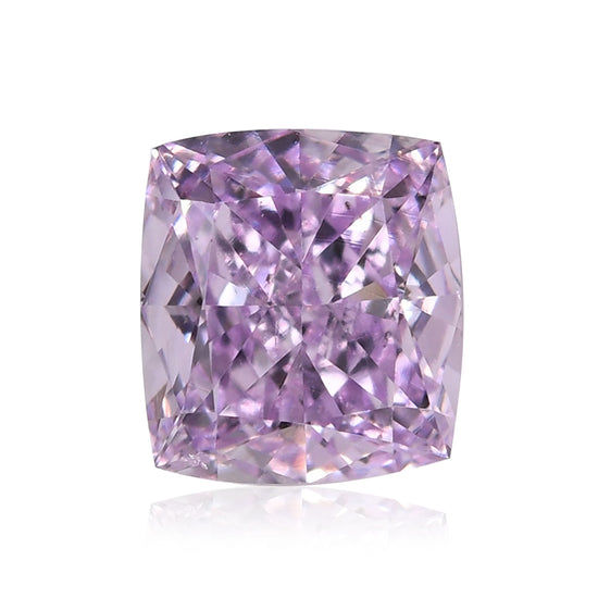 Diamante a cuscino, 0,25 carati, Viola Intenso Fancy, SI1, GIA