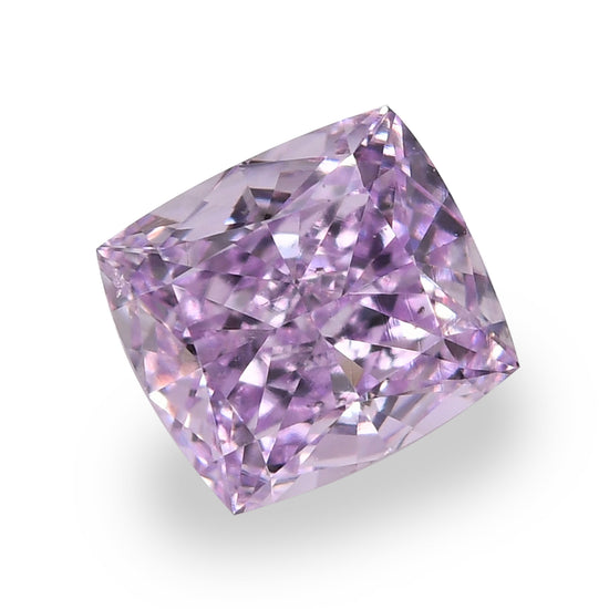 0.25 Carat Fancy Intense Purple Cushion Diamond SI1 GIA