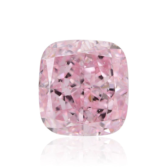 2,03 Karat Fancy Intense Purplish Pink Kissenschliff Diamant SI2 GIA