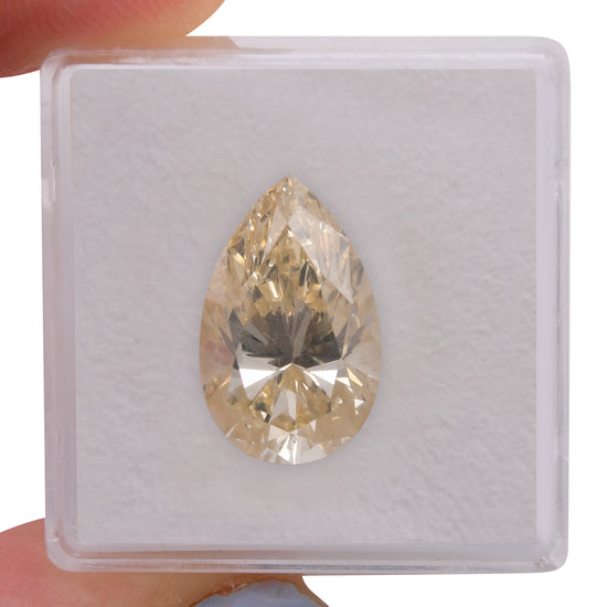 5.94 Carat U-V Pear Diamond SI2 GIA