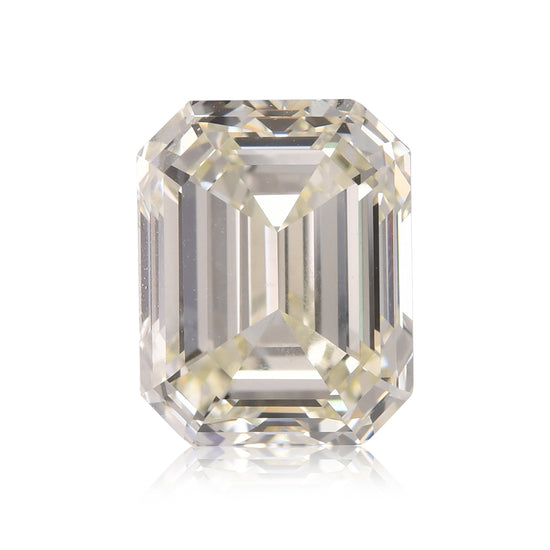 Smeraldo a diamante di 4,03 carati Q-R VS1 GIA