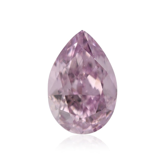 Diamante a pera Fancy Porpora Rosato da 0,30 carati VS1 GIA