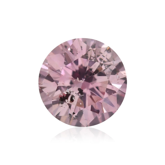 0,18 Karat Fancy Intense Purplish Pink runder Brillant Argyle Diamant I2 GIA