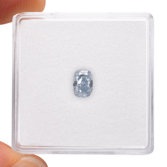0.45 Carat Fancy Intense Blue Cushion Diamond SI1 GIA