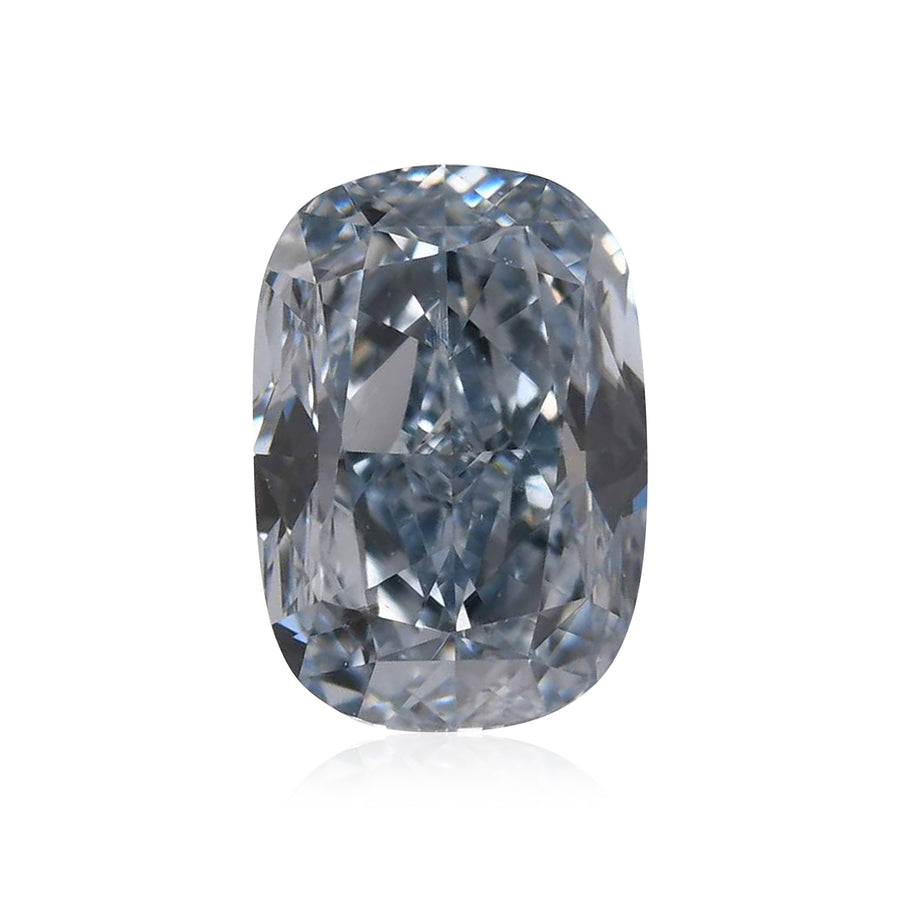 0.45 Carat Fancy Intense Blue Cushion Diamond SI1 GIA