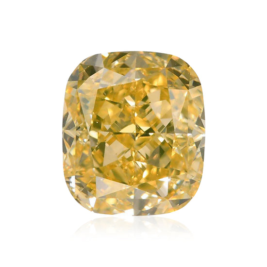 1,22 Karat Fancy Brownish Yellow Cushion Diamant VVS1 GIA