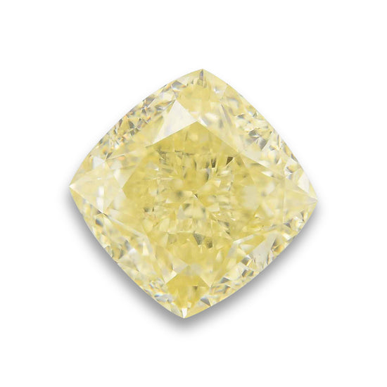 2.24 Carat Fancy Yellow Cushion Diamond VS1 GIA