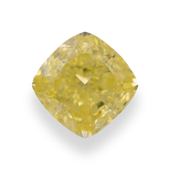 1,04 Karat Fancy Intense Yellow Kissenschliff Diamant VS1 GIA