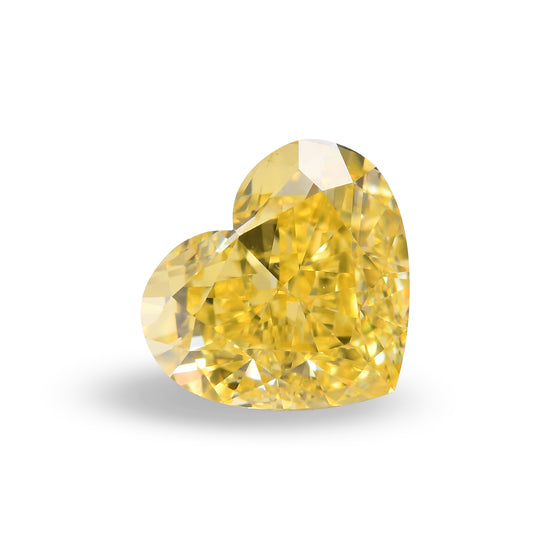 1,25 Karat Fancy Intense Yellow Herz Diamant VS1 GIA