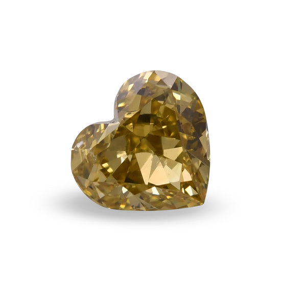 0.53 Carat Chameleon HEART Diamond SI1 GIA
