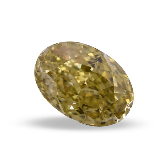 0.81 Carat Chameleon Oval Diamond I1 GIA