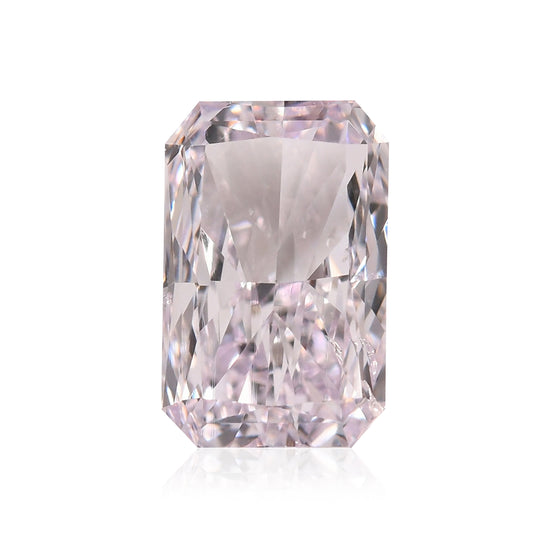 0.50 Carat Very Light Pink Radiant Diamond SI2 GIA