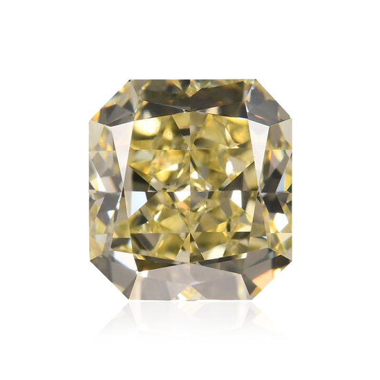 1.60 Carat Fancy Light Yellow Radiant Diamond VS1 GIA