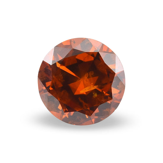 1,15 Karat Fancy Deep Orange Runder Brillant Diamant I1 GIA