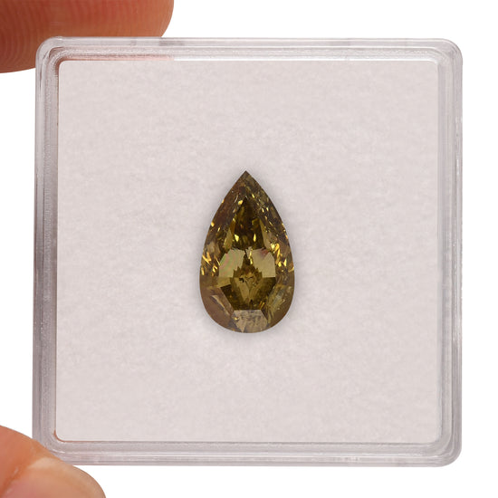 2.00 Carat Chameleon Pear Diamond SI2 GIA