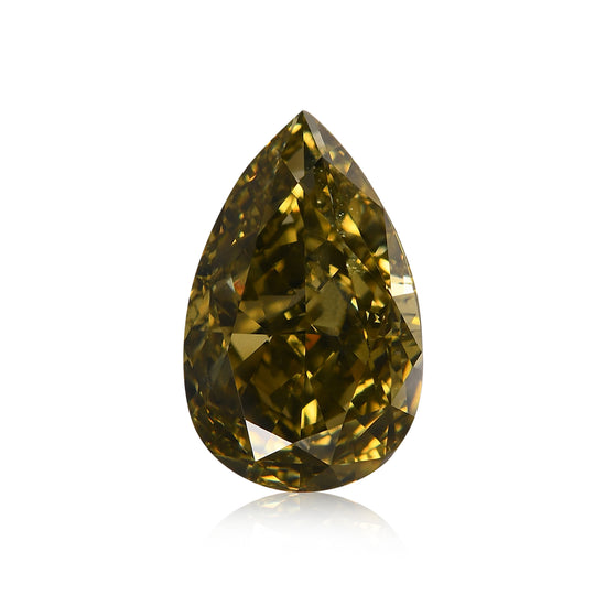 2.11 Karat Chamäleon-Birnen-Diamant SI1 GIA