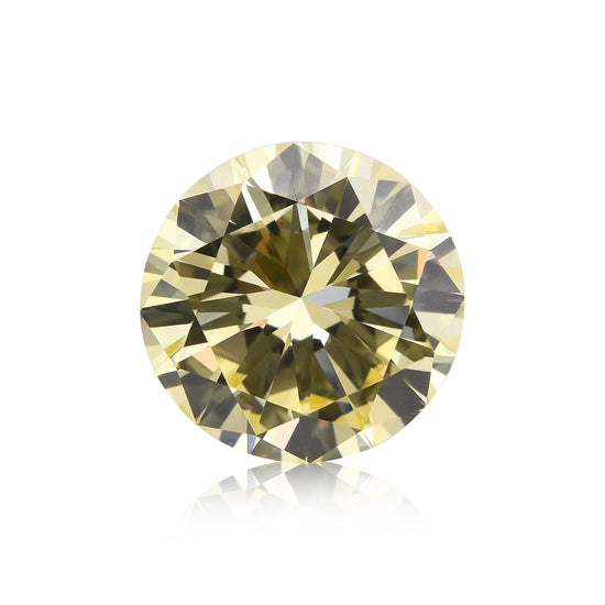 ألماسة دائرية 1.45 قيراط Fancy Light Yellow VVS1 GIA