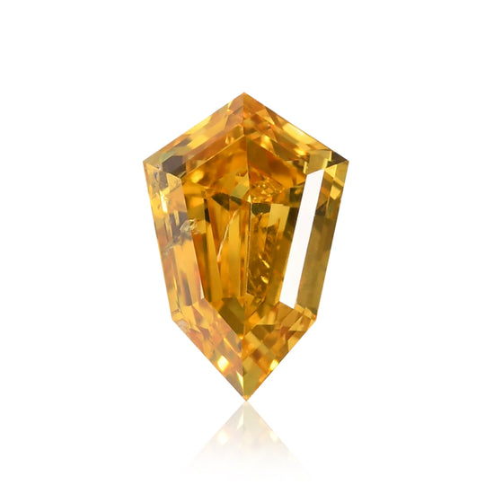 Diamante KITE GIA da 0,28 carati Fancy Vivid Giallo Arancio (SI2)