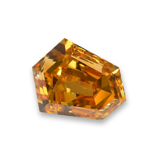 Diamante KITE GIA da 0,24 carati Fancy Deep Brownish Orangy Yellow (SI1)