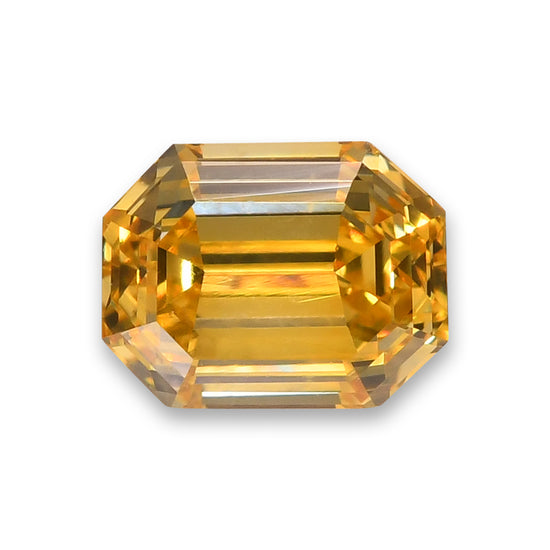 0.25 Carat Fancy Vivid Yellow Emerald Diamond (VS1) GIA