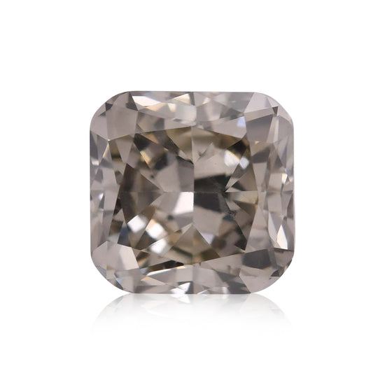 0.41 Carat Fancy Dark Green Gray Cushion Diamond SI1 GIA