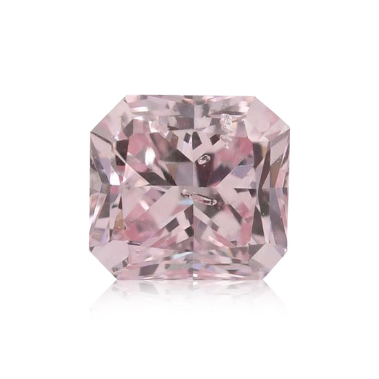 0,14 Karat Fancy Pink Radiant Diamant (I1) GIA