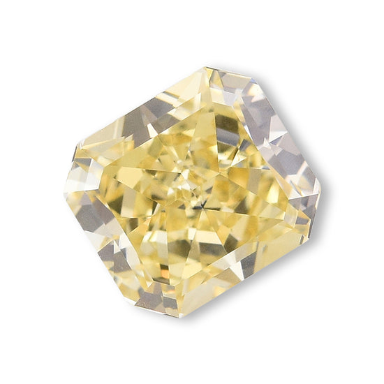 1,05 Karat Fancy Brownish Yellow Radiant Diamant VS2 GIA