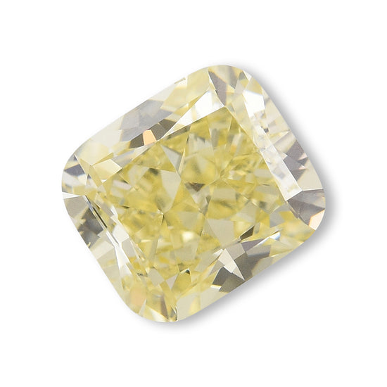 1,54 Karat Fancy Yellow Kissenschliff Diamant VS2 GIA