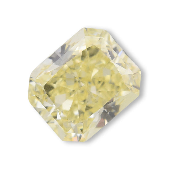1,52 Karat Fancy Yellow Radiant Diamant VS2 GIA