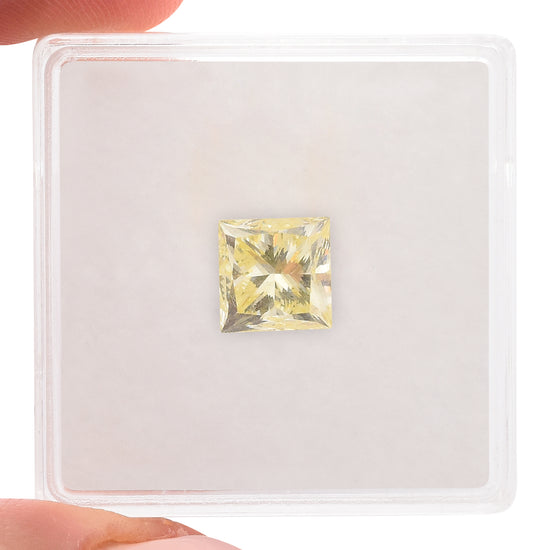 2.00 Carat Y-Z Princess Diamond SI1 GIA