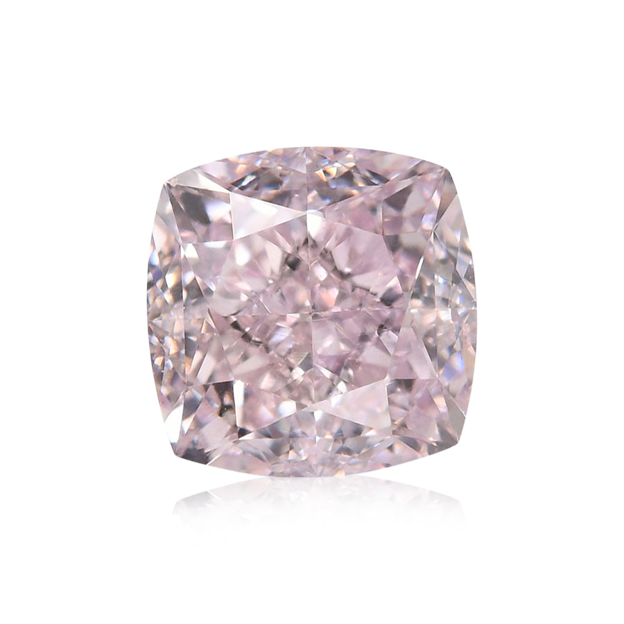 0.84 Carat Fancy Light Pink Cushion Diamond VS2 GIA
