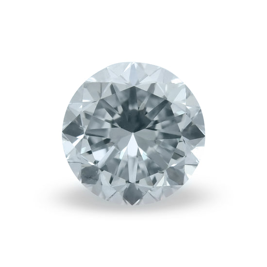 0.51 Carat Light Blue Round Brilliant Diamond VS2 GIA