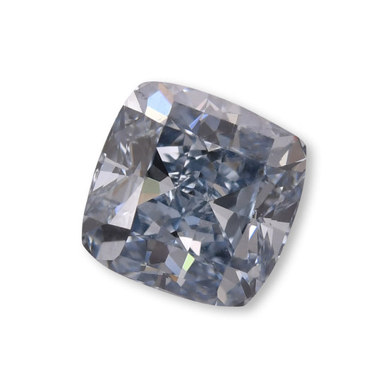 1.01 Carat Fancy Intense Blue Cushion Diamond IF GIA