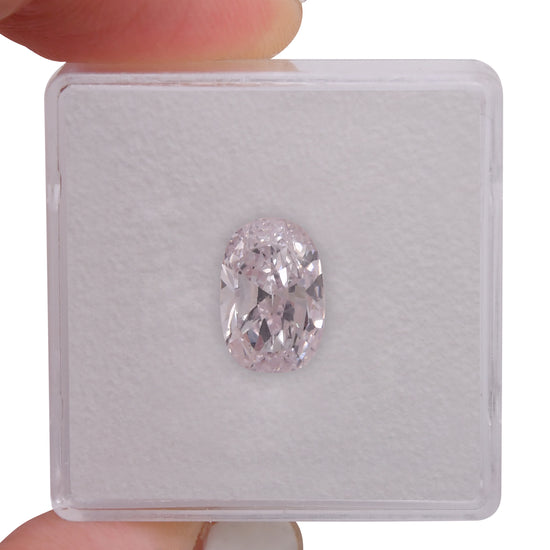1.90 Carat Light Pink Cushion Diamond SI1 GIA