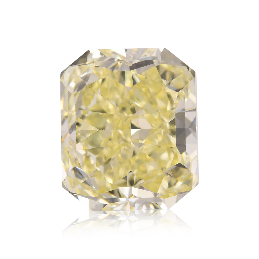 Diamante Giallo Fancy taglio Radiant da 5,04 carati, purezza IF, GIA