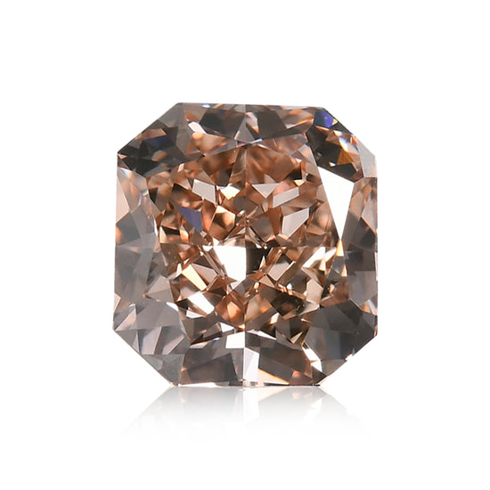 2.01 Karat Fancy Orange Brown Radiant Diamant (VS1) GIA