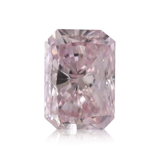 0.34 قيراط ألماسة Radiant بلون Fancy Light Pink بدرجة نقاء I1 GIA