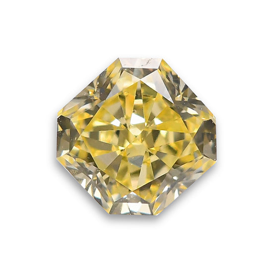 0.35 Carat Fancy Yellow Radiant Diamond (VS1)