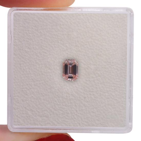 0.39 Carat Fancy Pink Emerald Argyle Diamond SI1 GIA